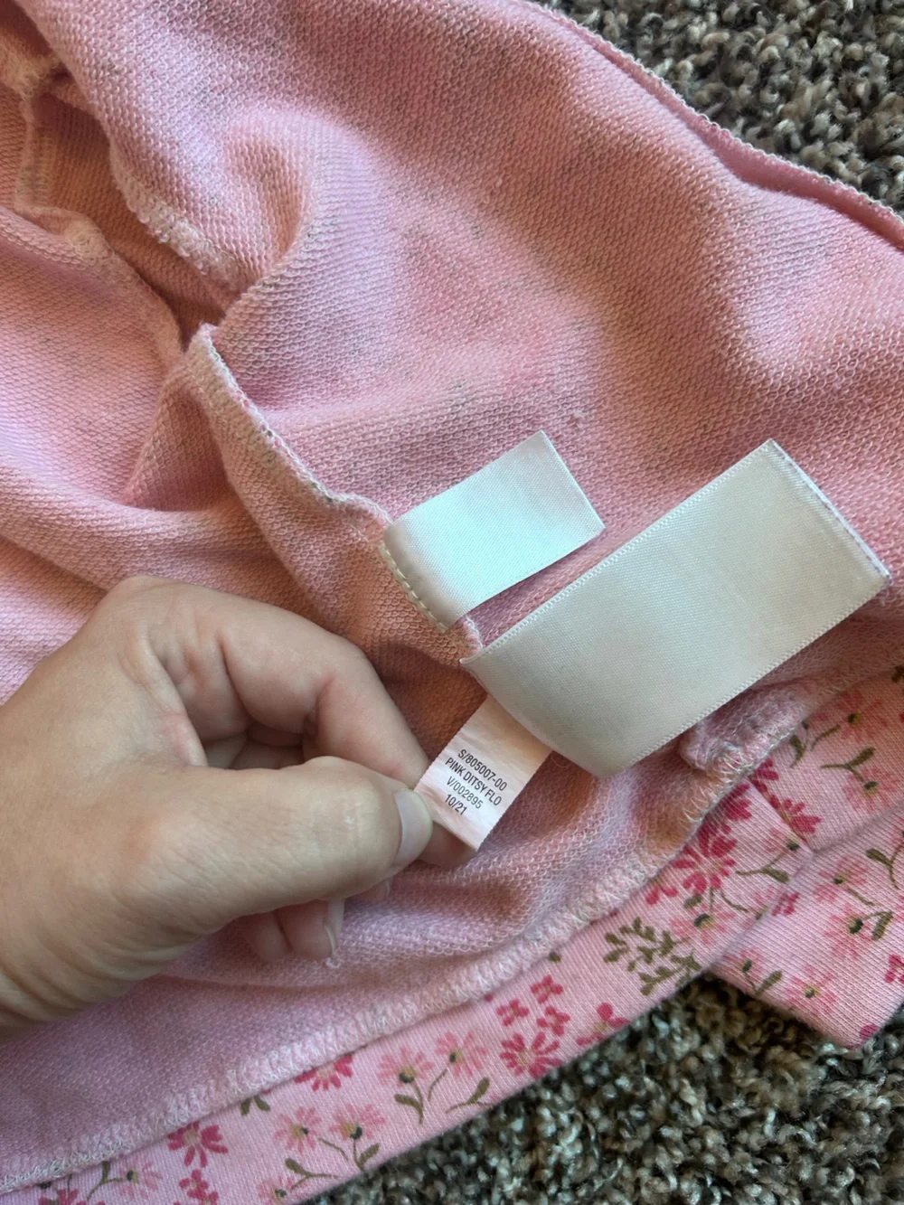 Old Navy pink hoodie